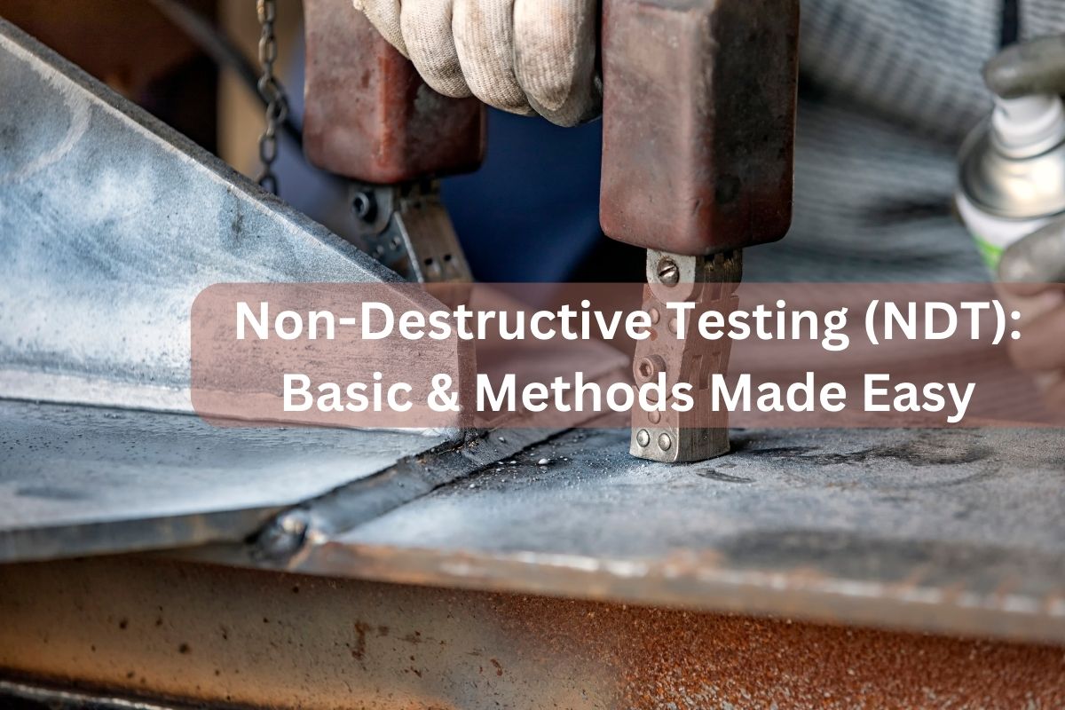 Non-Destructive Testing (NDT) Basic & Methods Made Easy